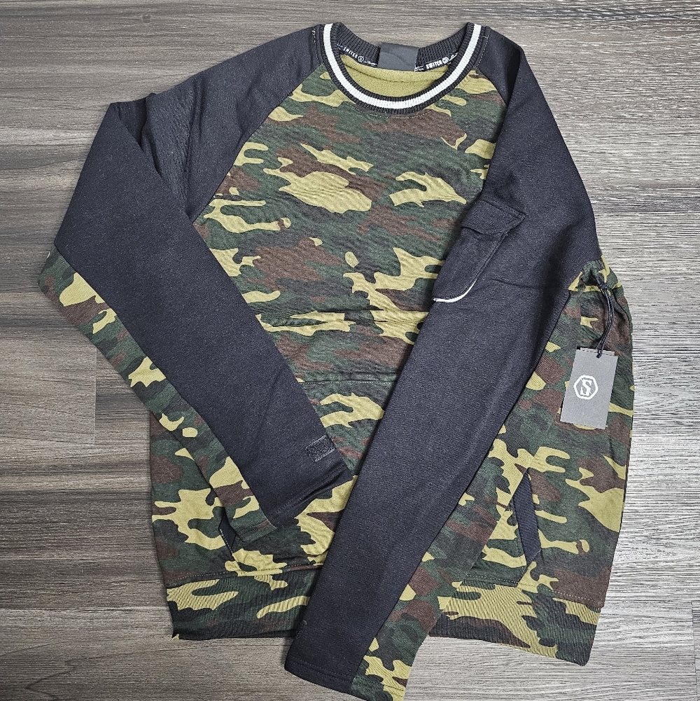 Camouflage Crewneck Sweater